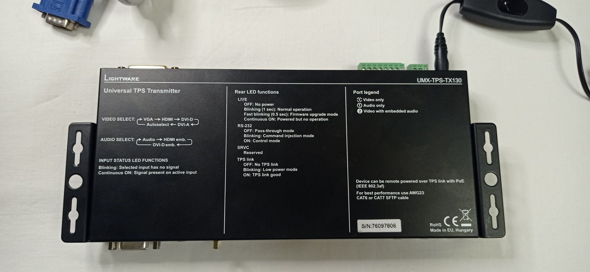 Универсальный передатчик Lightware UMX-TPS-TX130