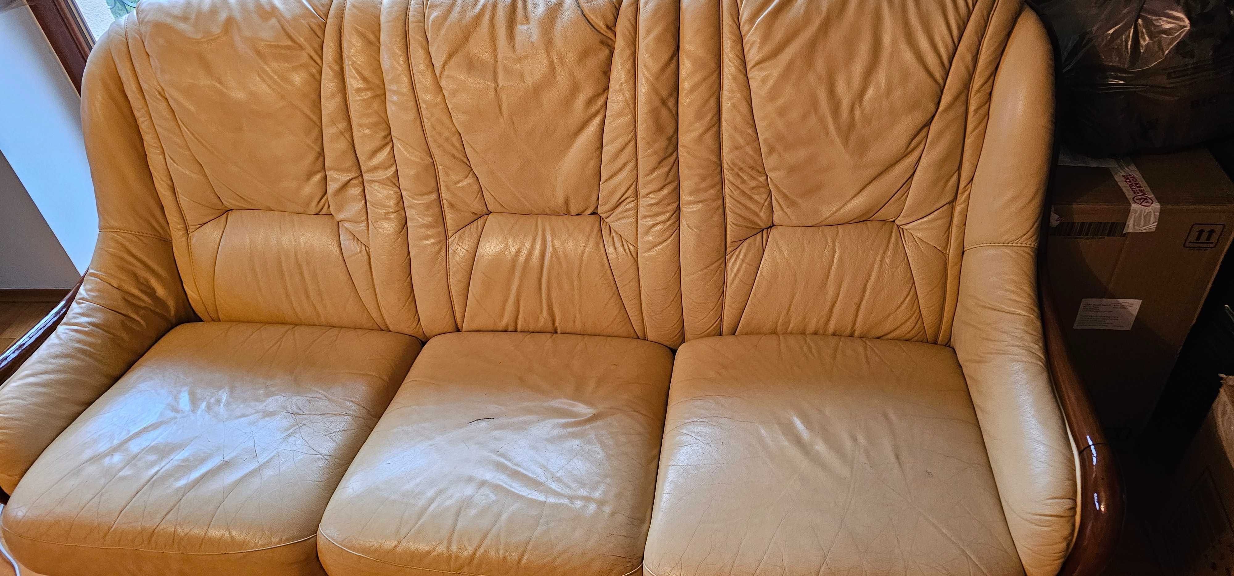 Wloskie meble - Alberto Nieri sofa 3-osobowa i 2 fotele