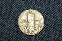 Medal okolicznościowy z okazji 700-lecia -mosiądz
