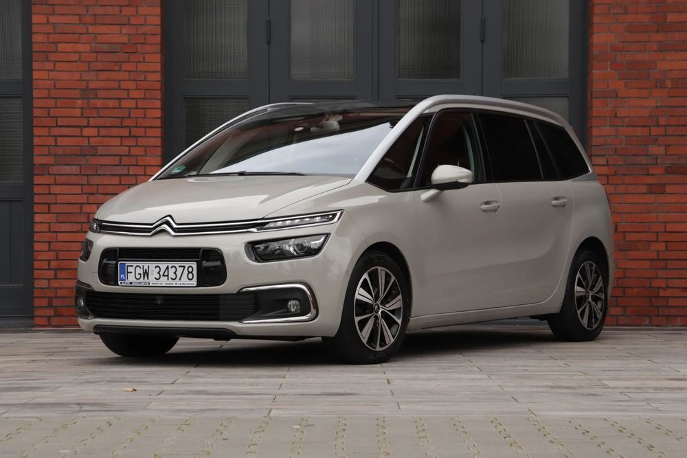 Citroën C4 SpaceTourer 2.0 BlueHDi 163 KM GPS LED ACC Panorama Gwarancja