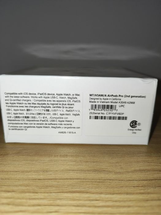 Sluchawki Airpods 2 Pro ANC Nowe