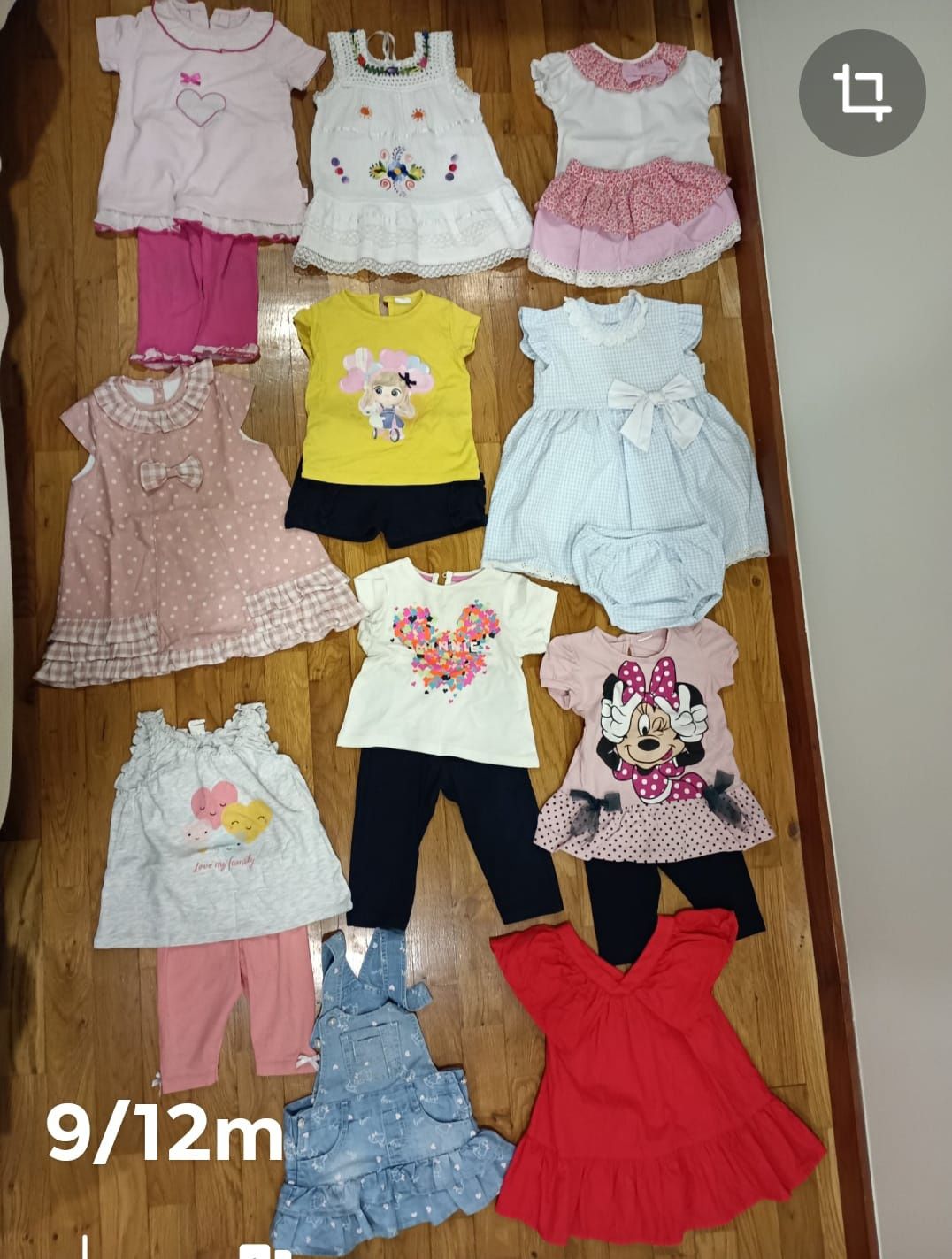 Roupa de bebé 1 a 18 meses