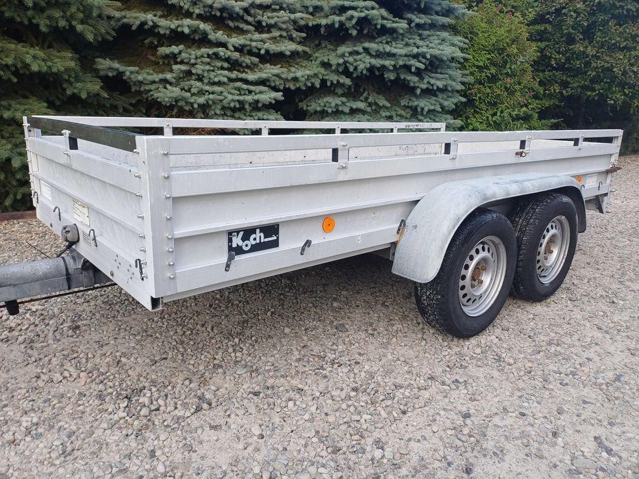Przyczepka dwuosiowa DMC 2500kg Koch