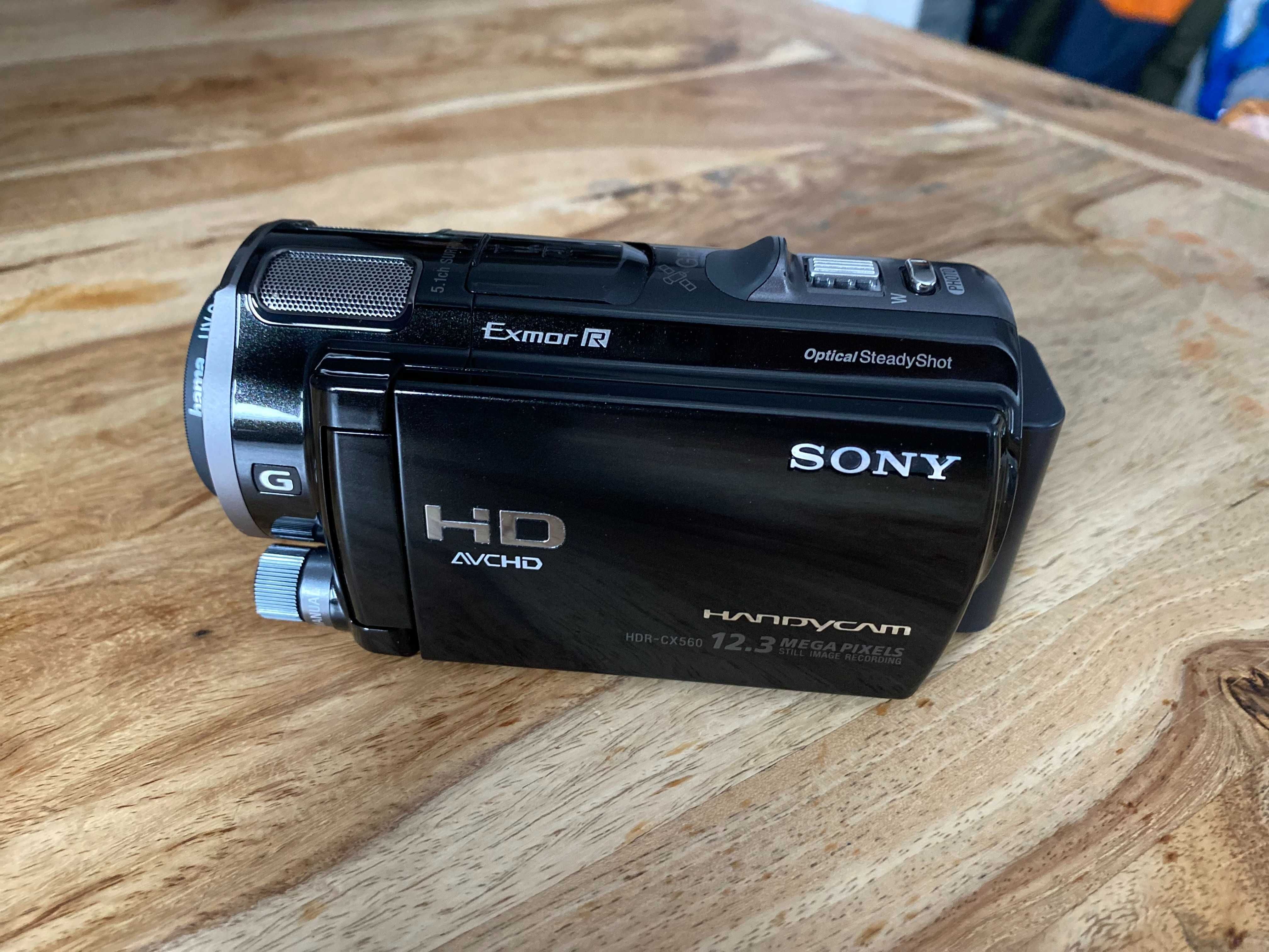 Kamera FullHD SONY HDR-CX560VE - używana - JAK NOWA