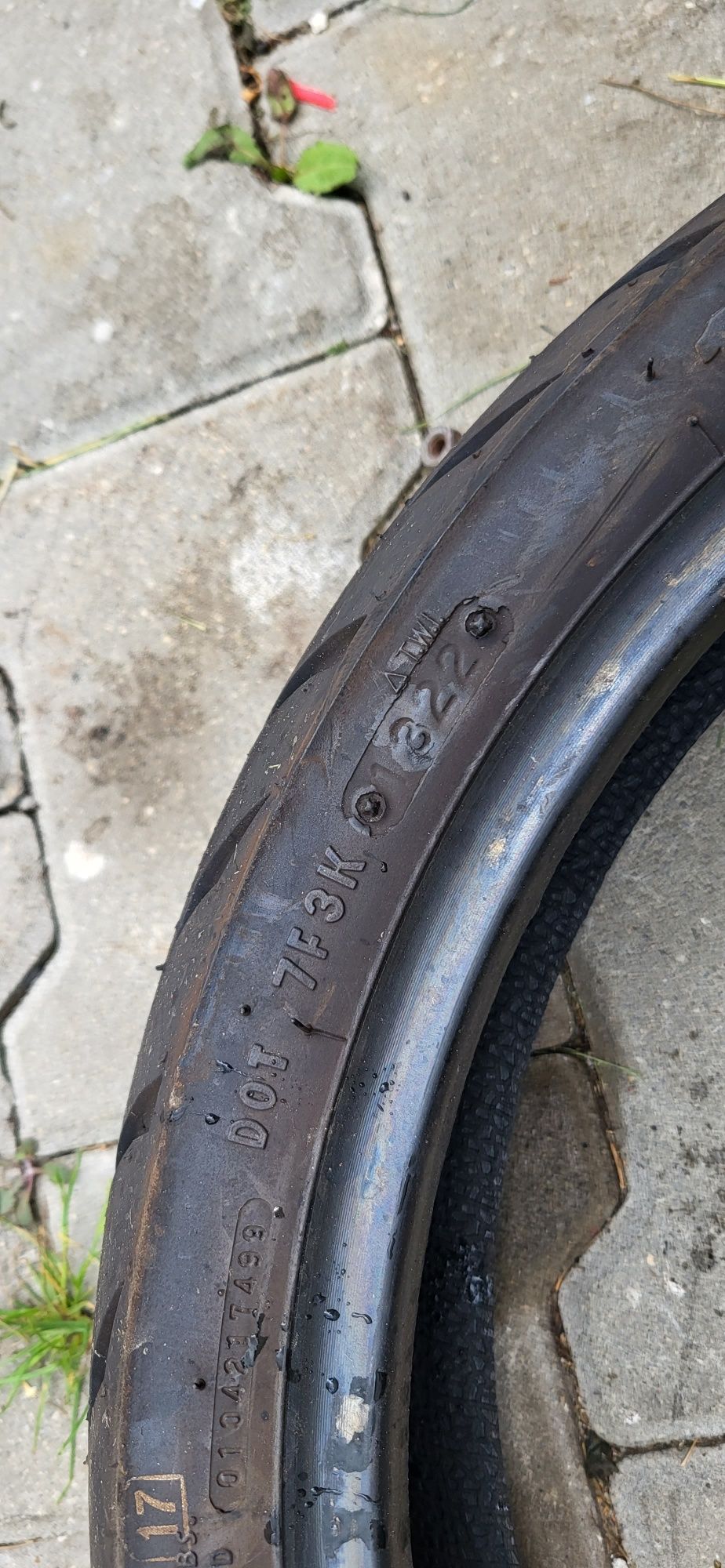 Opona nr c396 cst  110/70-16 motocyklowa jak nowa