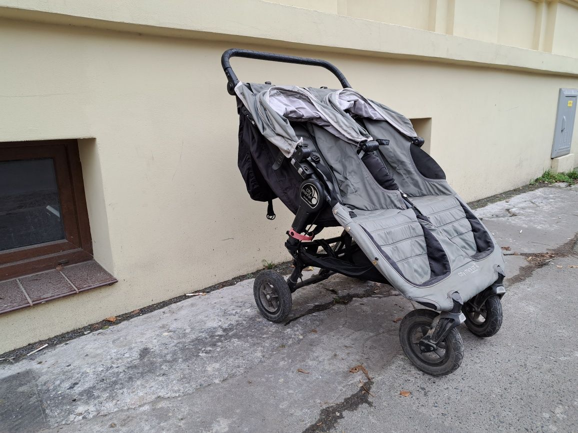 Wózek podwójny spacerówka Baby Jogger City Mini GT