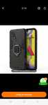 Etui samsung m31 czarne z uchwytem i magnesem