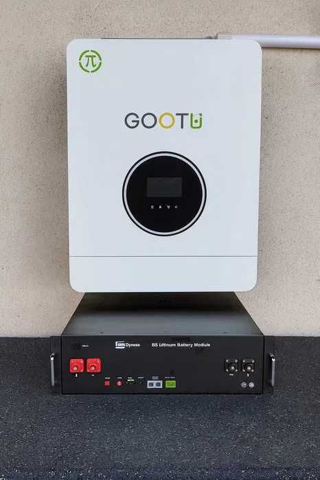 Інвертор 6,2кВт + акумулятор LifePo4 3.6кВт/г 48v резервне живлення