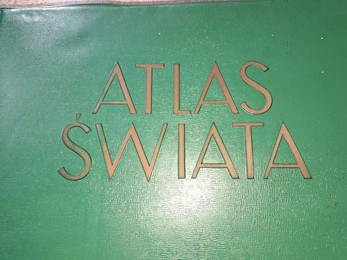Atlas świata. Wydawnictwo PWN 1962.
