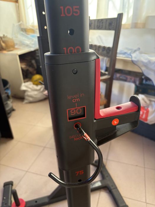 Rack de ginásio para agachamento/supino