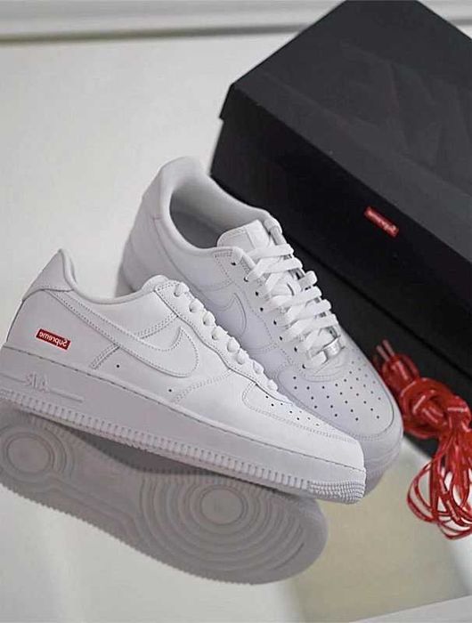 Buty Nike Air Force 1 Low Supreme White Rozmiar.40,5