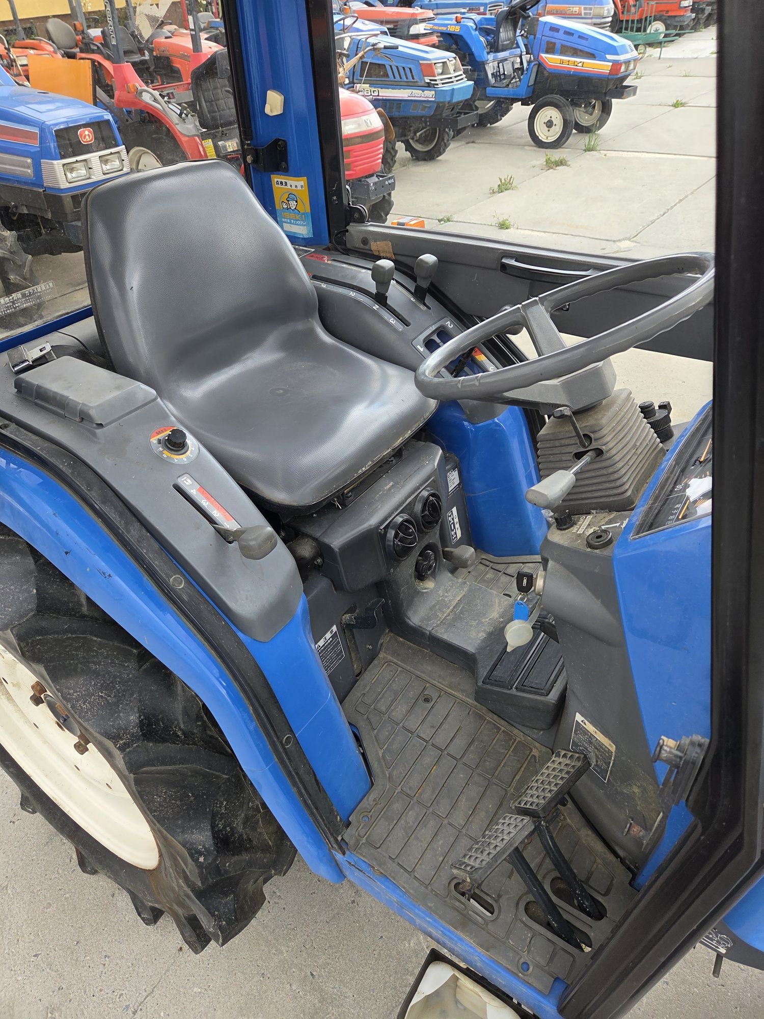 Traktorek japoński Iseki Sial 23 23KM klima wspomaganie 4x4