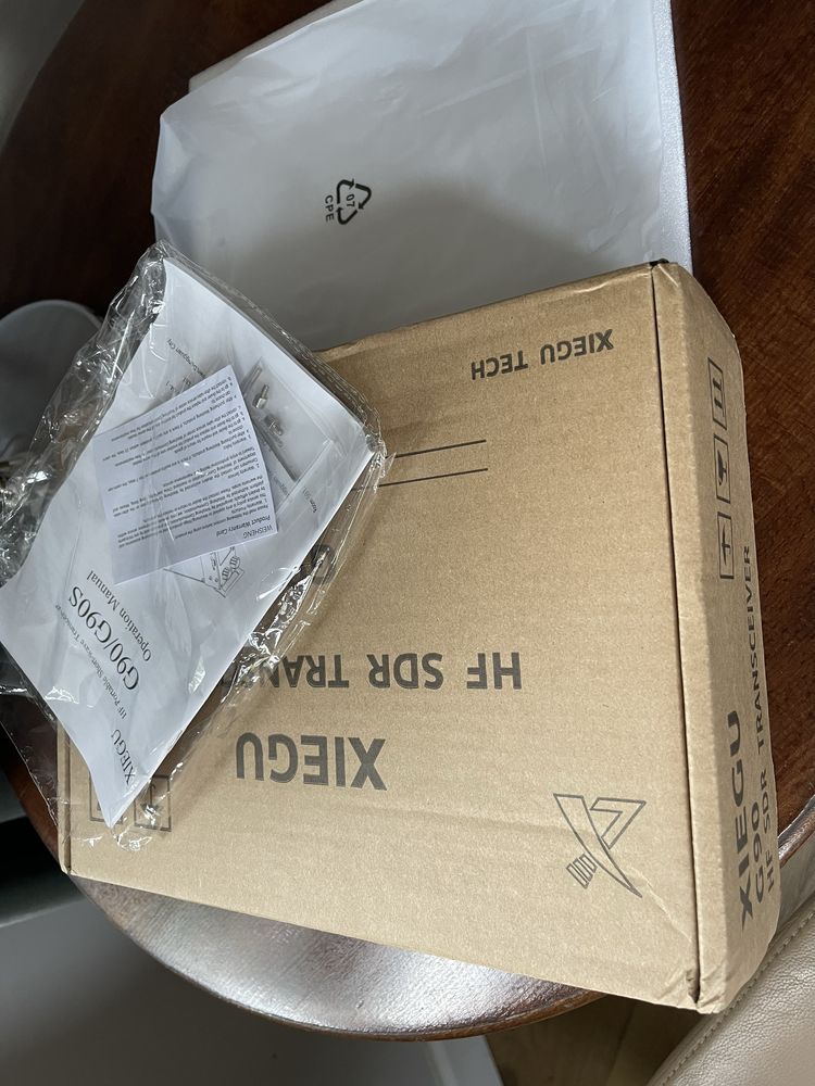 Xiegu G90 SDR  HF transceiver  krótkofalowy nadajnik nowa wersja