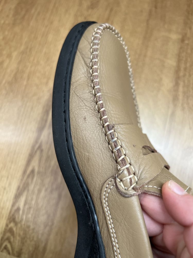 Buty półbuty skórzane mokasyny