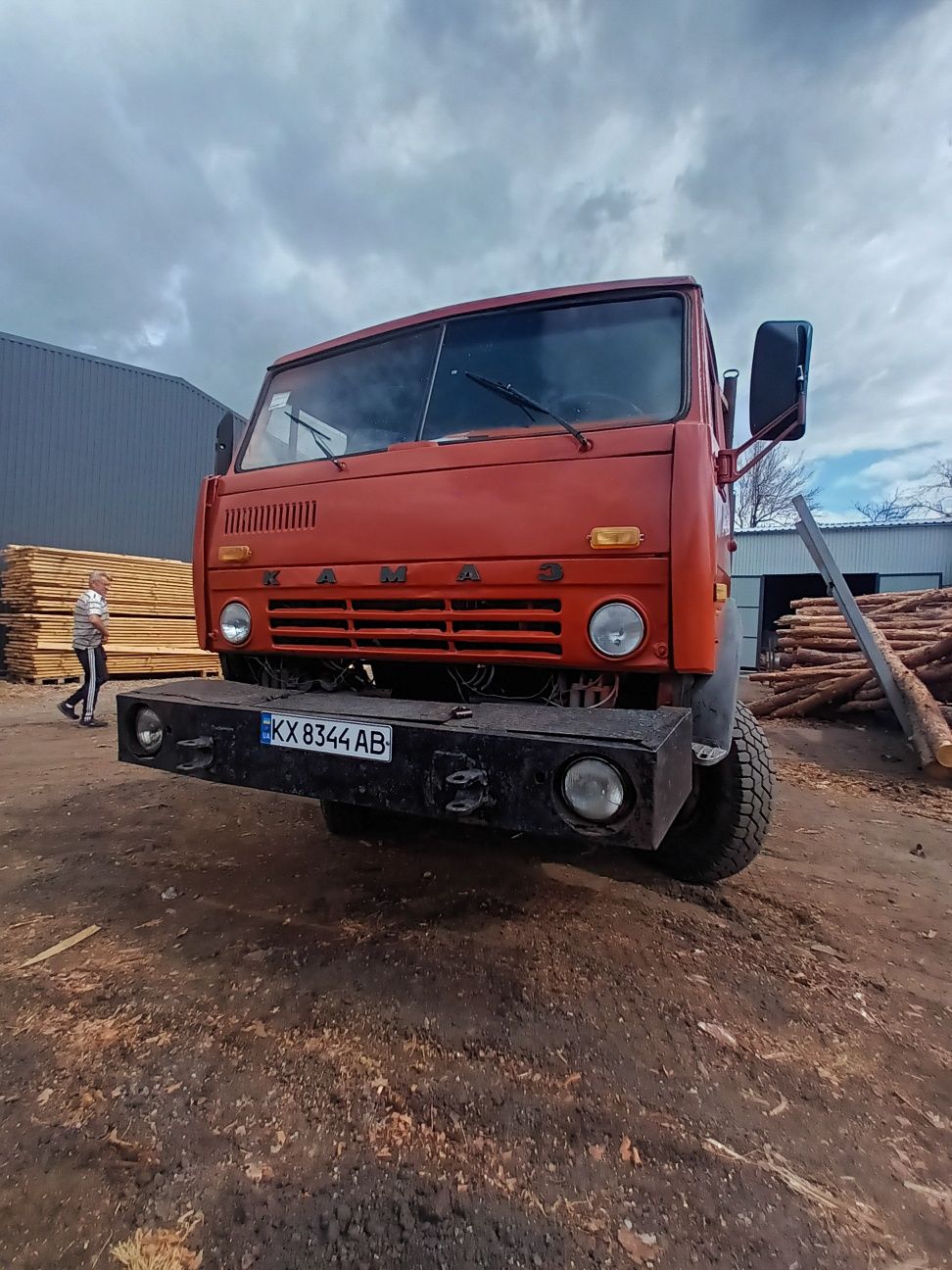 Камаз 53212 с манипулятором Р.10500RL