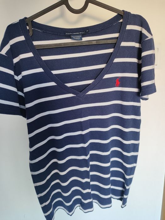 Koszulka w paski Ralph Lauren sport