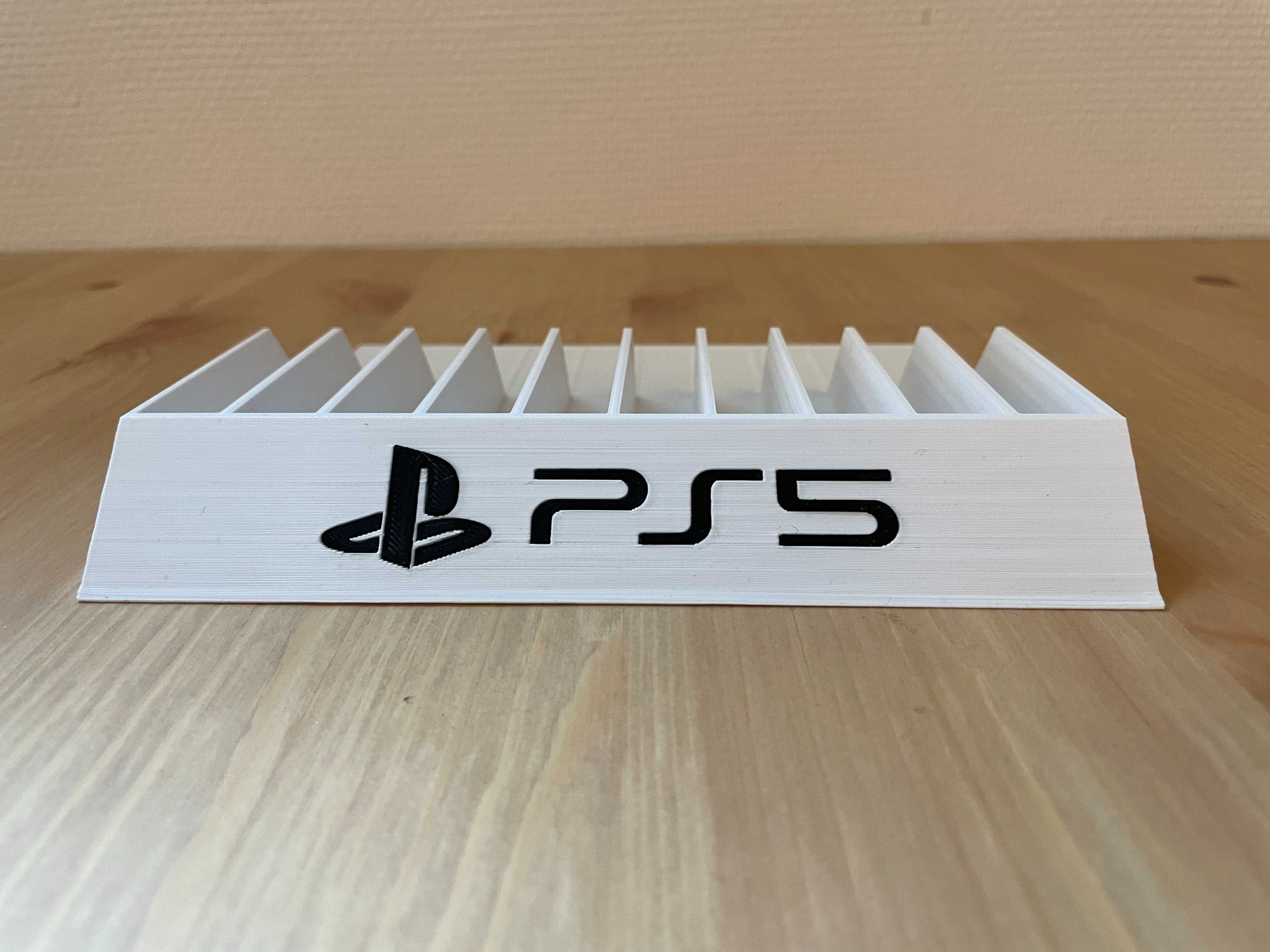 Stojak podstawka na gry PlayStation 5 (PS5) - biala