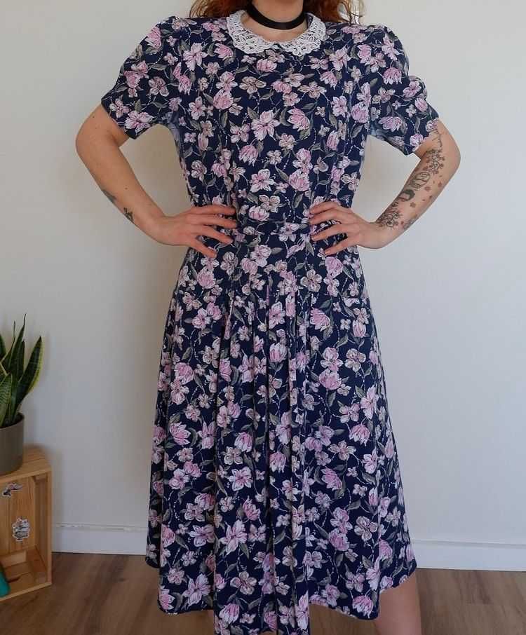 Vestido Midi Floral