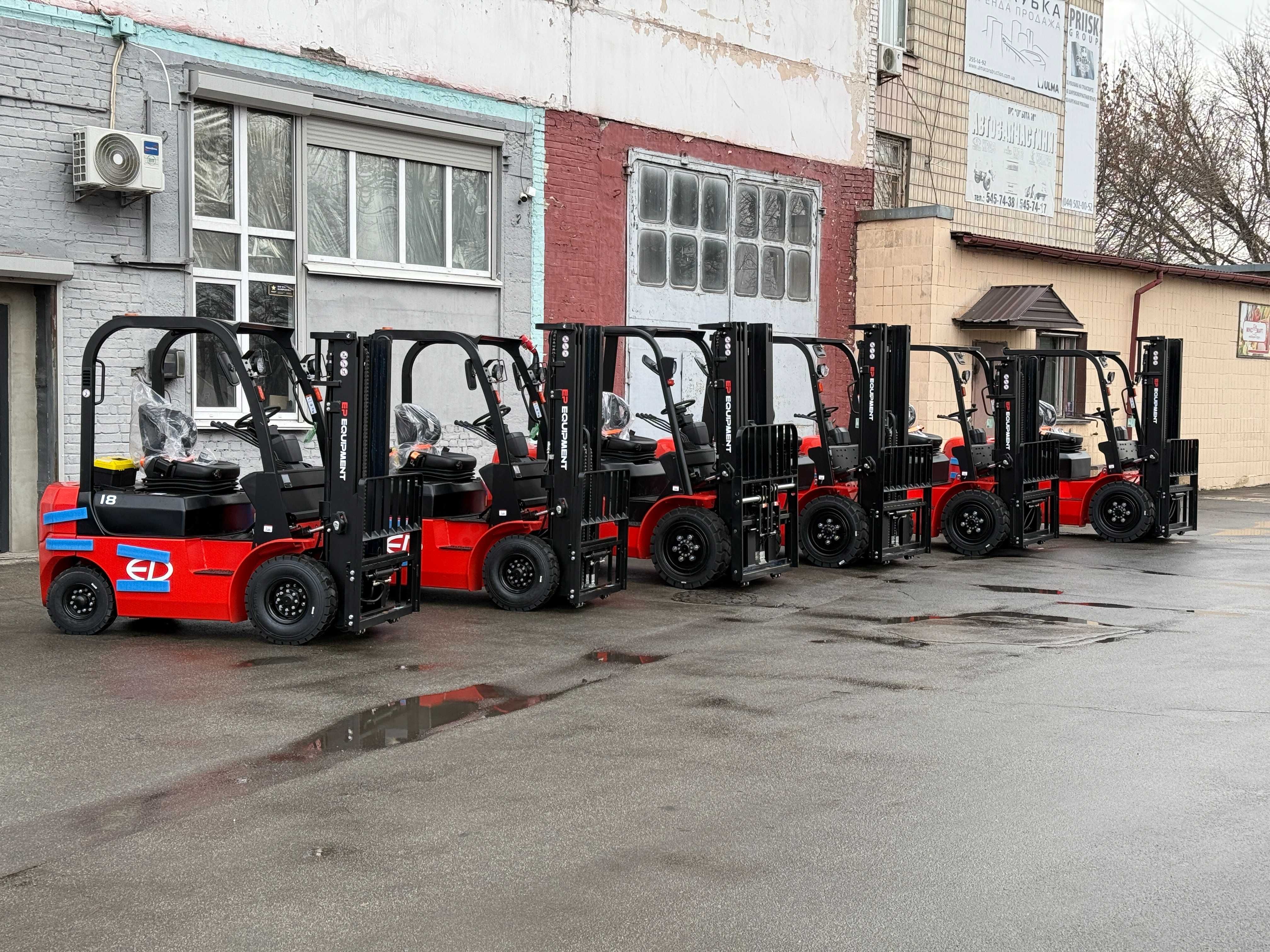 Новий вилковий навантажувач EP30T8 3т/4.8м позиціонер+бокове зміщення
