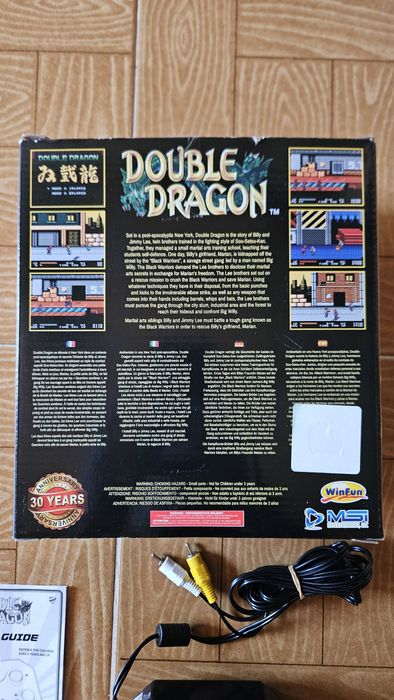 Double Dragon MSI Arcade (AV) com Caixa Original Raro