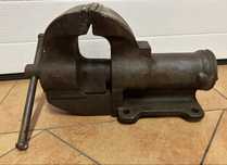Imadło ślusarskie warsztatowe kute LES 125 mm niemieckie 35 kg