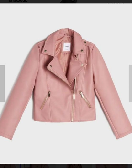 Байкерська куртка на дівчинку 146, стан нової