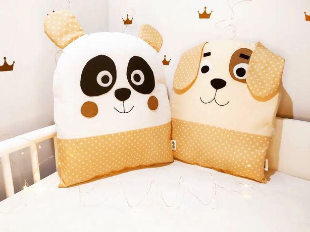 Almofadas animais e almofadas decorativas para bebés e crianças