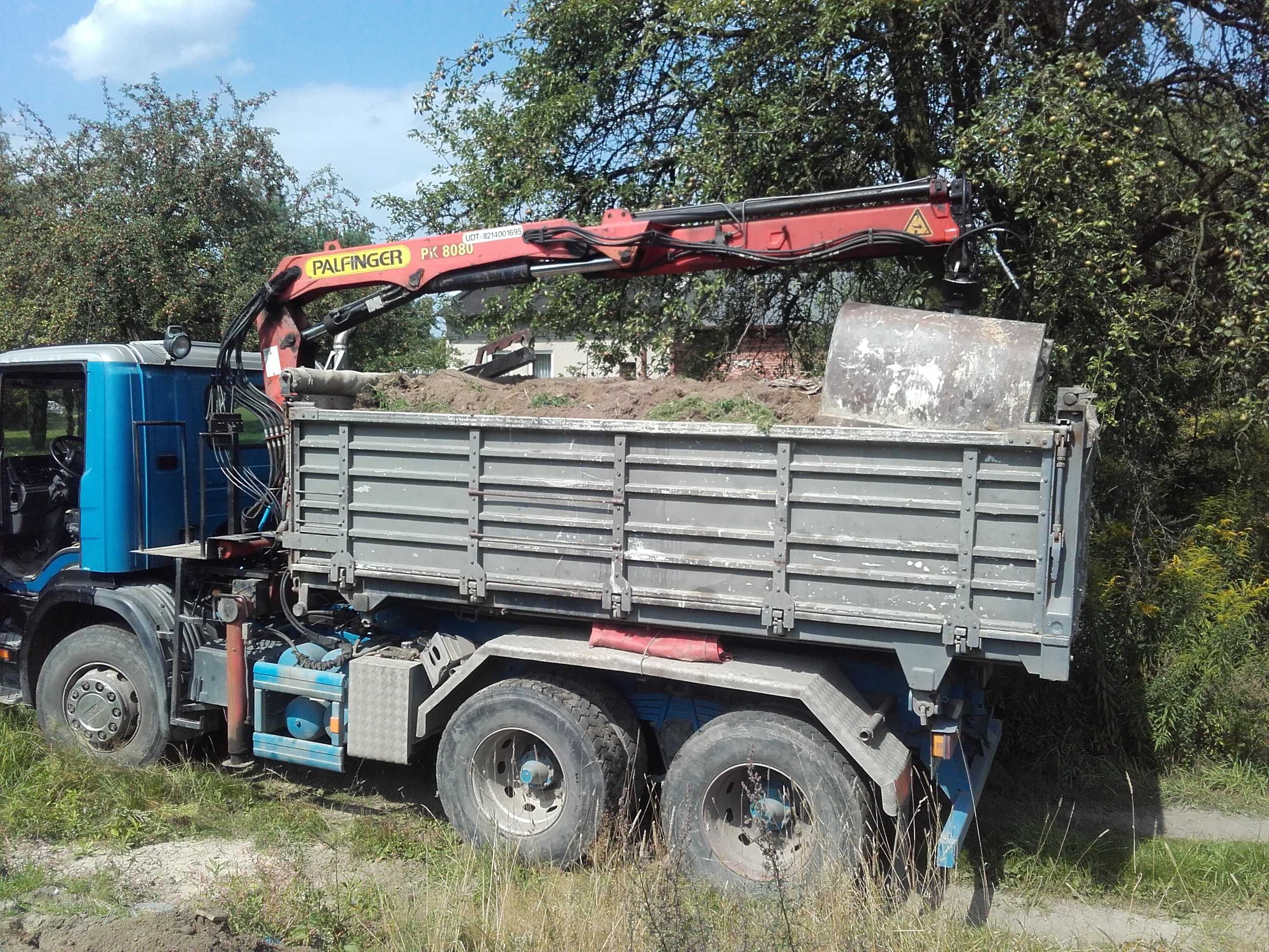 wywóz  gruzu ziemi hds