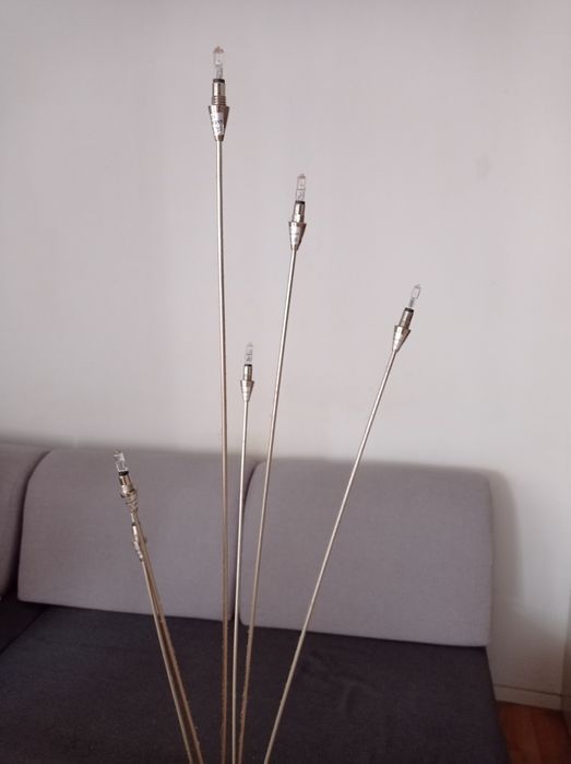 Lampa podłogowa stojąca do salonu, sypialni, domu. GRATIS KLOSZE