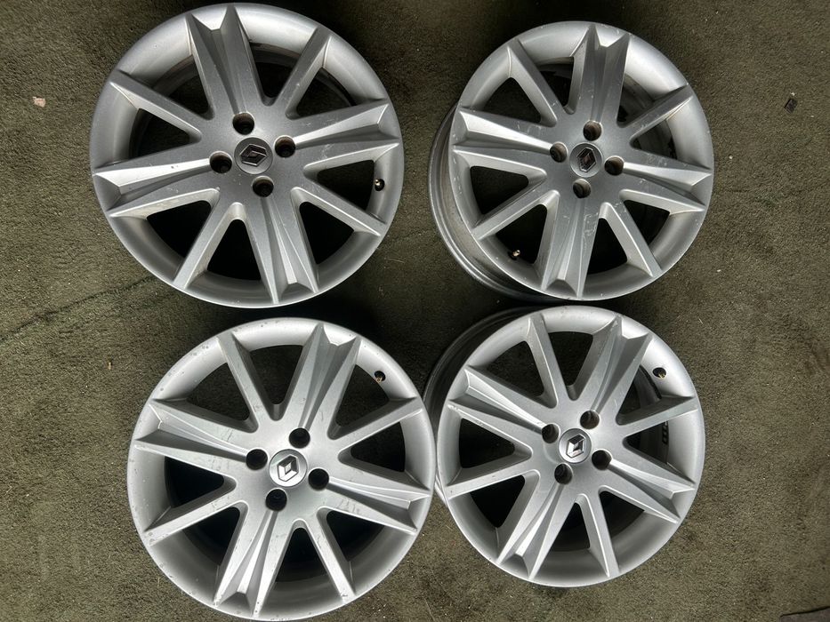 4x100 RENAULT 6,5Jx17 ET49 felgi aluminiowe dacia  megane clio scenic