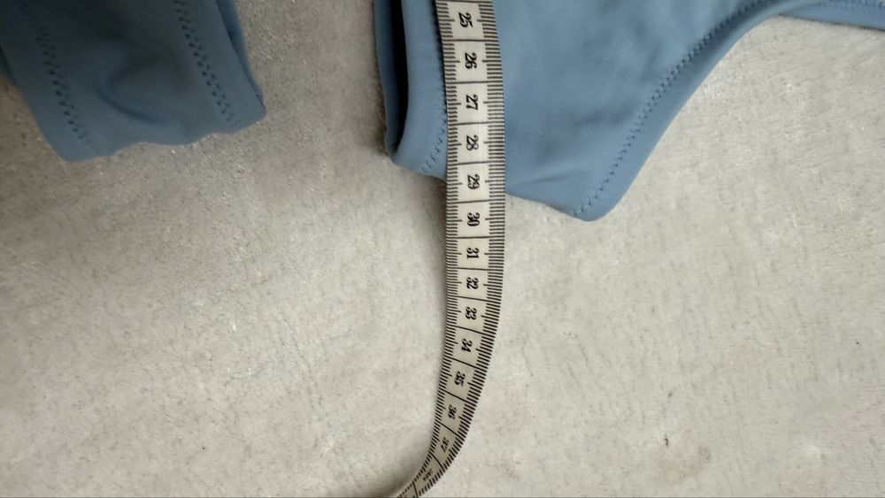 Champion niebieski stroj kapielowy dwuczesciowy basen modny 134/140