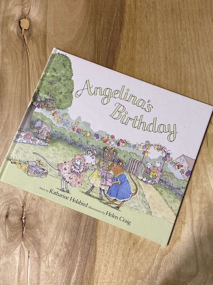 Angelina’s Birthday. Книга англійською
