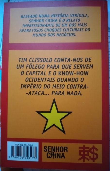 Senhor China    livro