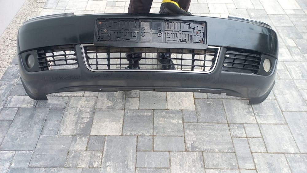 Audi a6 c5 lift 01-05 zderzak przód przedni czarny lz9w