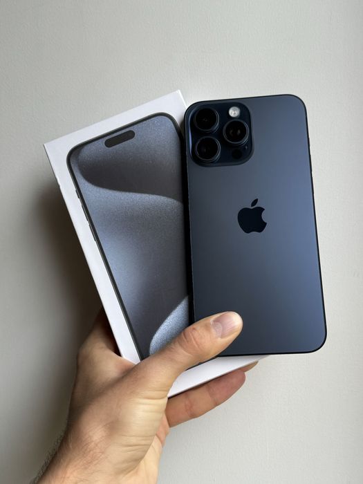 iPhone 15 Pro Max 256 Gb Blue Titanium Neverlock АКБ 89%