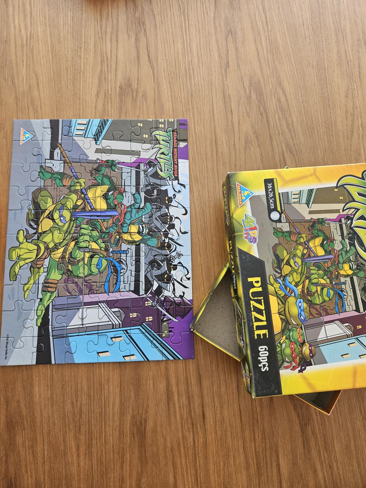 Puzzle tartarugas ninja