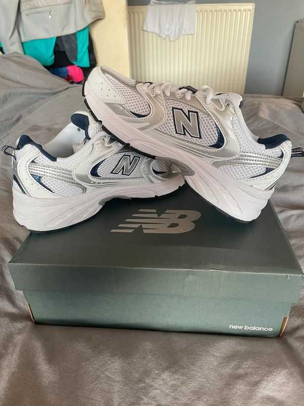 New Balance_530_white Moda_Buty_Mokasyny Mokasyny R.40