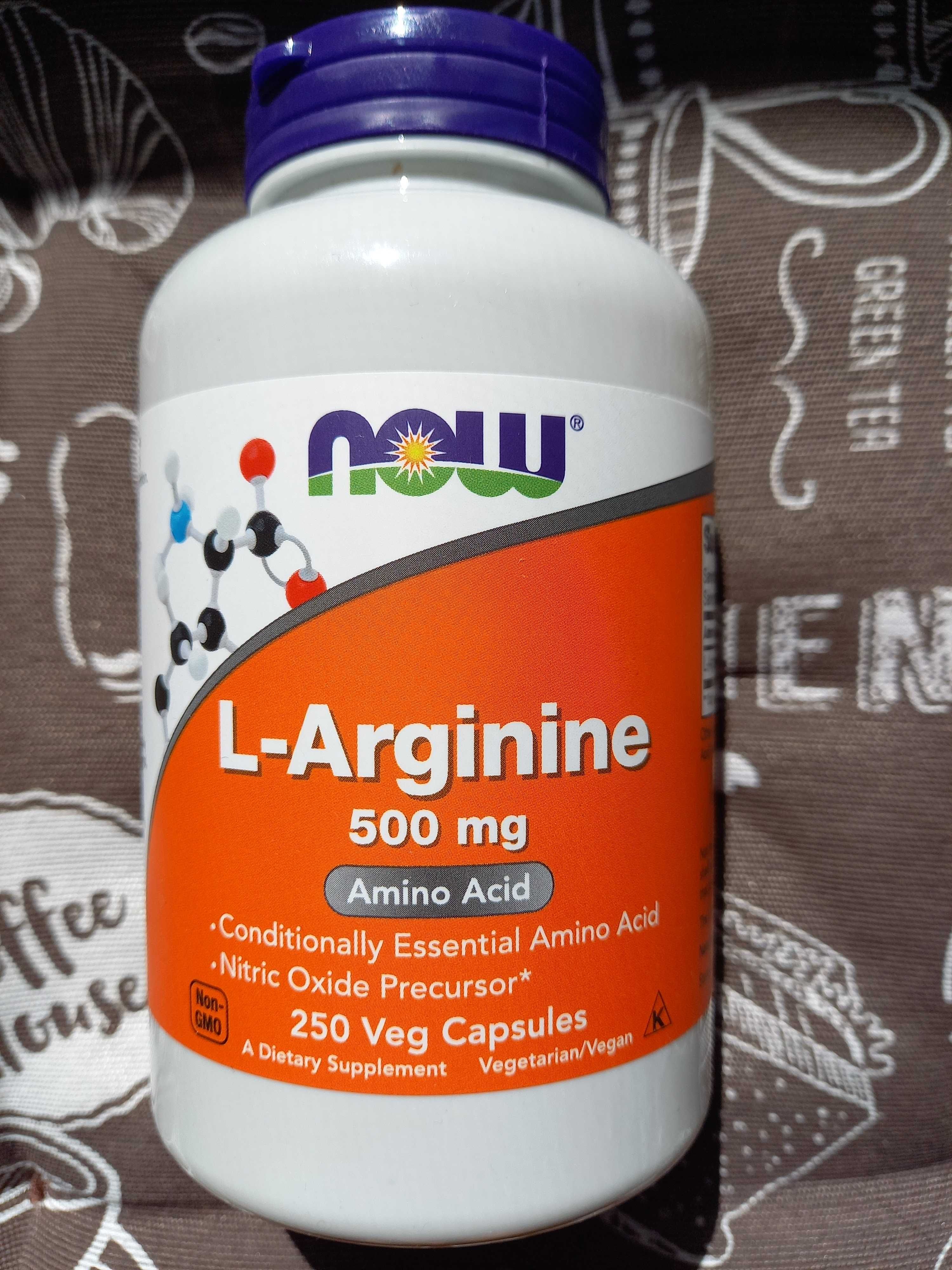 Now foods л аргинин аргінін L-Arginine 500 1000 mg  для спорта