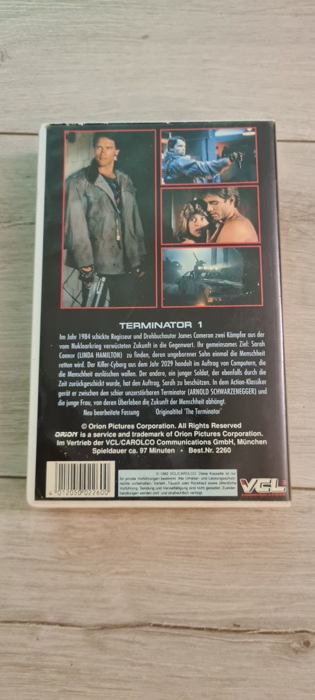 Terminator 1 VHS