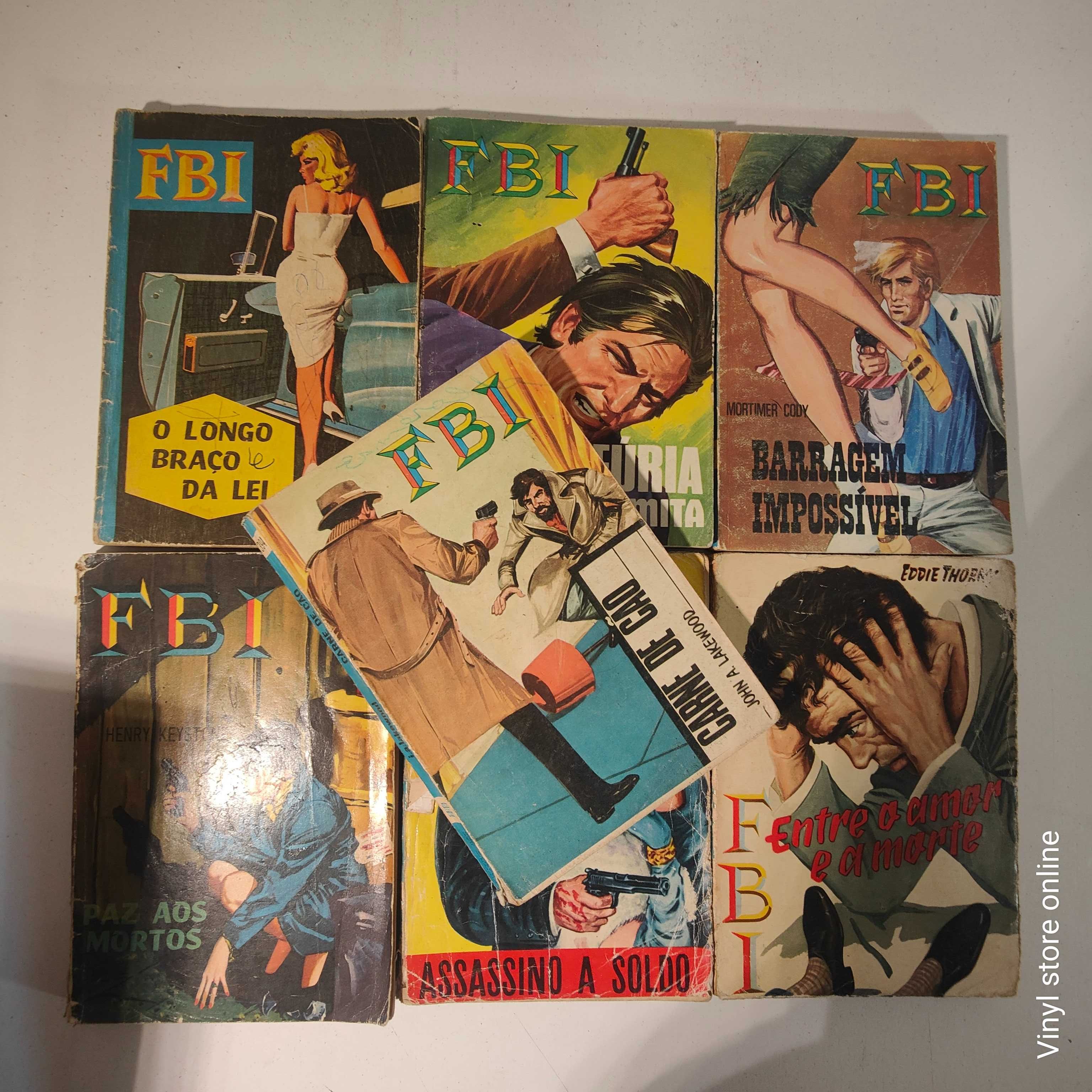 Lote Livros Miniatura "FBI" Ref: P VSO