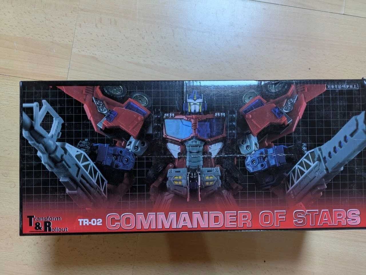 Transformers TR-02 Optimus Prime Commander of Stars Galaxy Convoy