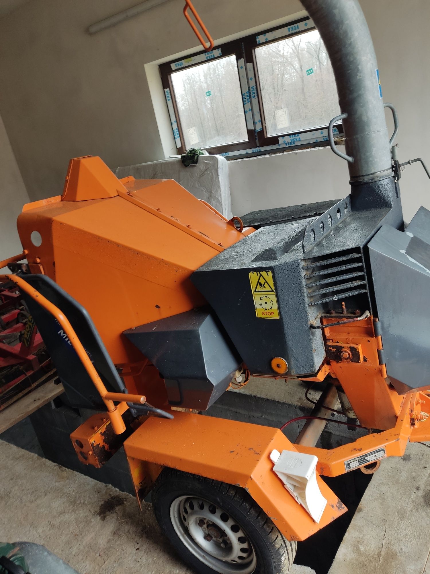 Rębak rozdrabniacz spalinowy Schliesing 105mx kubota 3 cylindry!!!