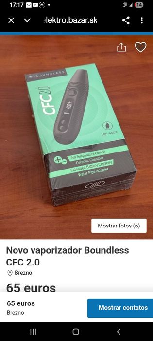 Vaporizador de ervas secas,
