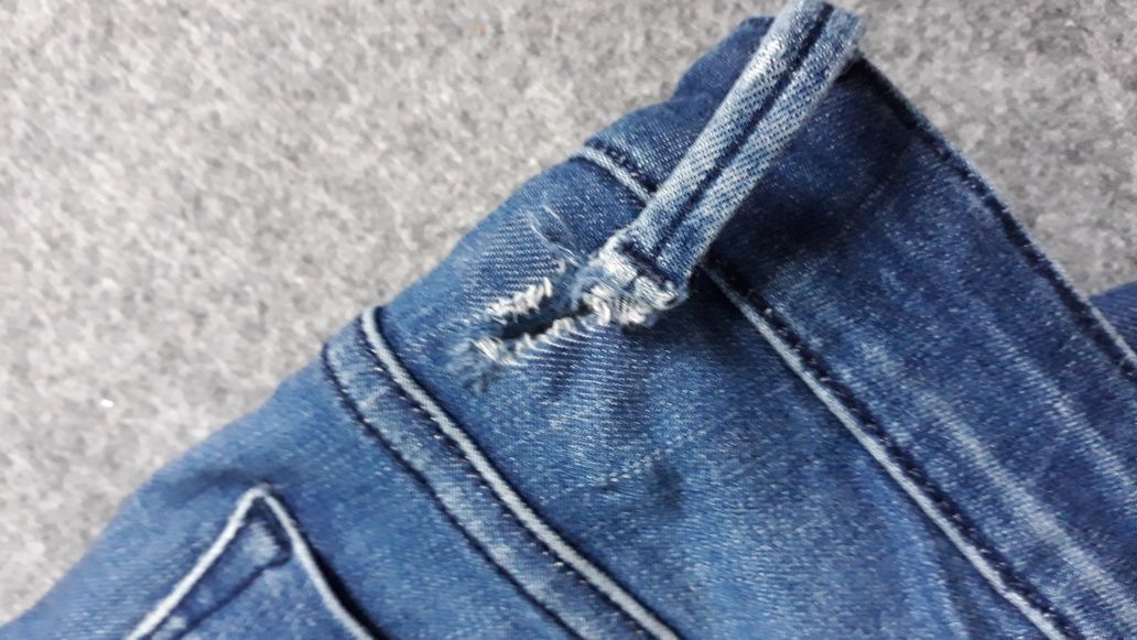 Jeansy dżinsy rurki skinny