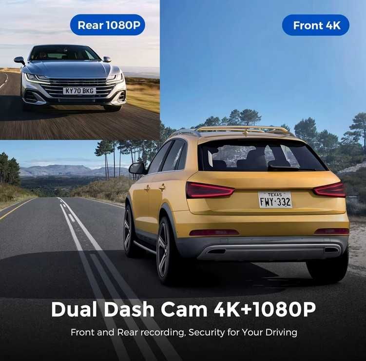 Видеорегистратор Ultra HD 4K 3840*2160P с WiFi и GPS. Просто "бомба"