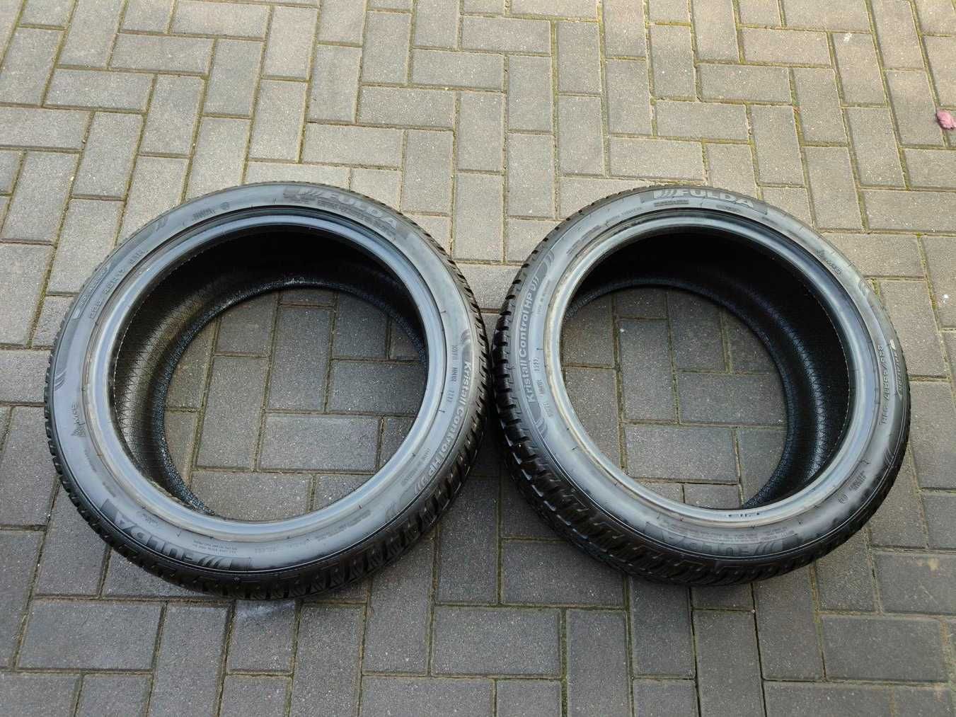225/45 91H R17 FULDA Kristall Control HP2 2022r 7.5mm Zima Opony 2szt
