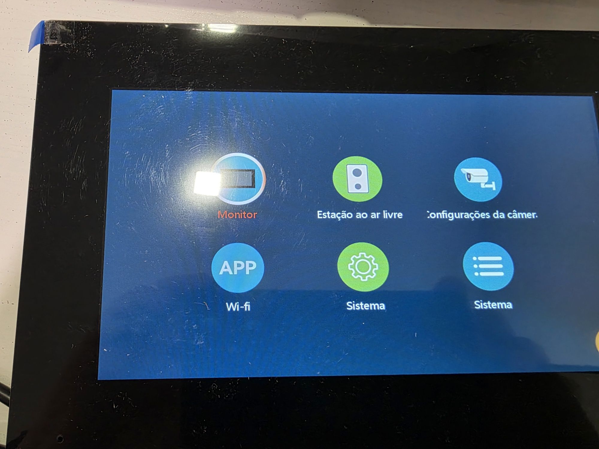 Videoporteiro 7" 1080p Touch WiFi TUYA