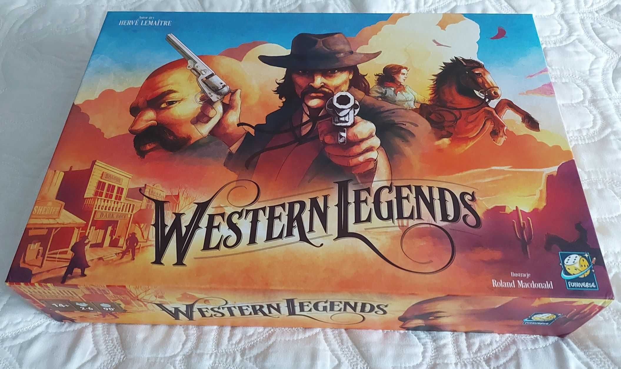 gra Wester Legends (PL) - pomalowane figurki