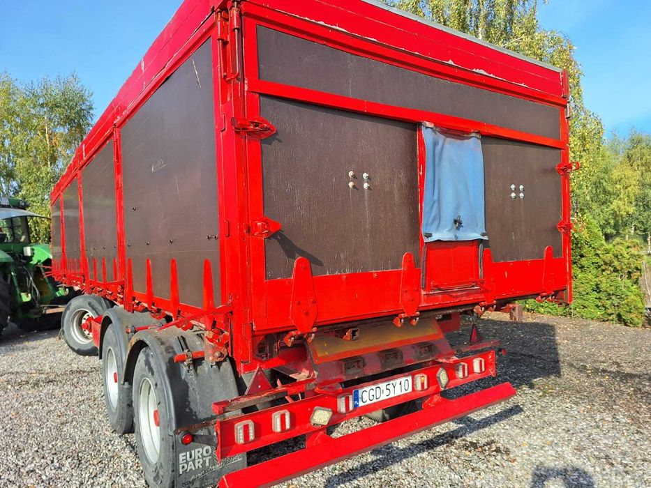 Przyczepa Rolnicza KEL - BERG 24t SVF 3 -stronny wywrot  trzy osiowa 3