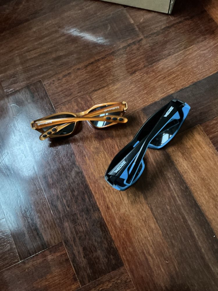 Conjunto de óculos de sol estilo neve para criança